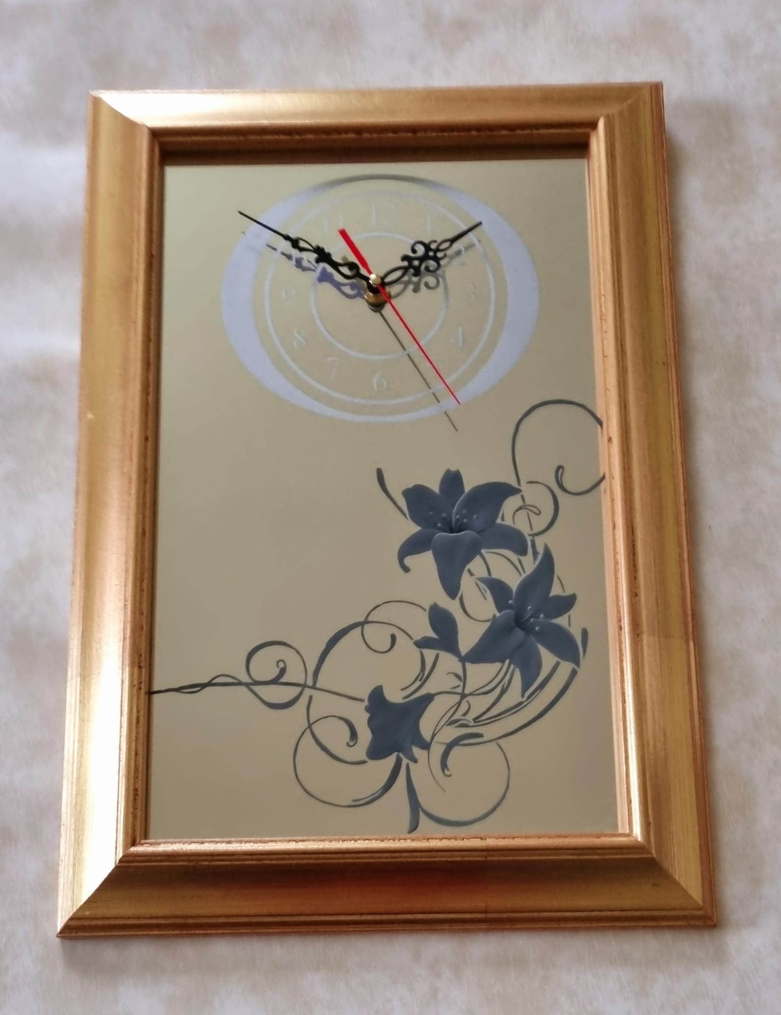Wall clock “Flower”